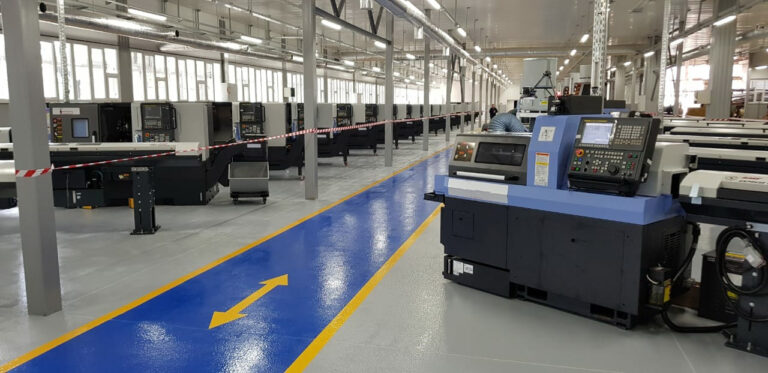 Наливной промышленный пол