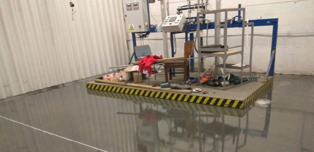 Расход материалов для наливного пола