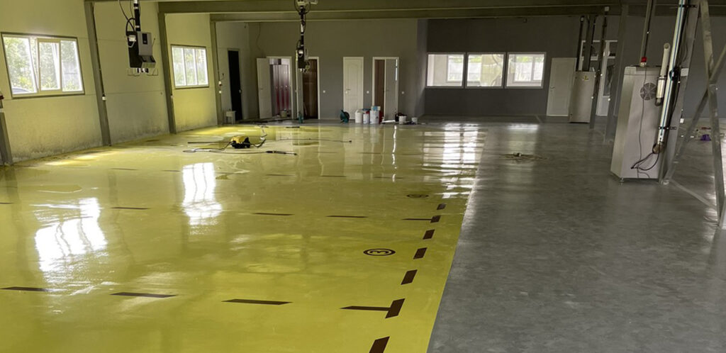 Наливной полимерный пол